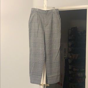 Black and white trousers from forever21